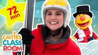 Winter Sports & Games! | Fun Activities With Caitie for a Snowy Day | Super Simple Play