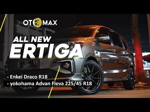 Pasang Velg Mobil Enkei Draco (Original) Ring 18 di Suzuki All New Ertiga Modifikasi By Otomaxid