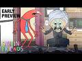 Smiling Friends EARLY PREVIEW Mole Man Adult Swim