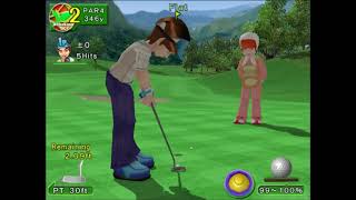 Ace Golf gameplay on the Nintendo gamecube