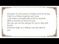 Buck Owens - High on a Hilltop Lyrics