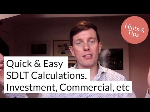 Quick & Easy SDLT Calculations: Investment, Commercial & Mixed Use: PropertyData