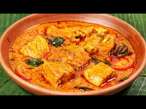 Kerala Hotel Style Fish Curry / Meen Curry