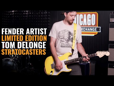 Fender Artist Limited Edition Tom DeLonge Stratocaster Black image 9