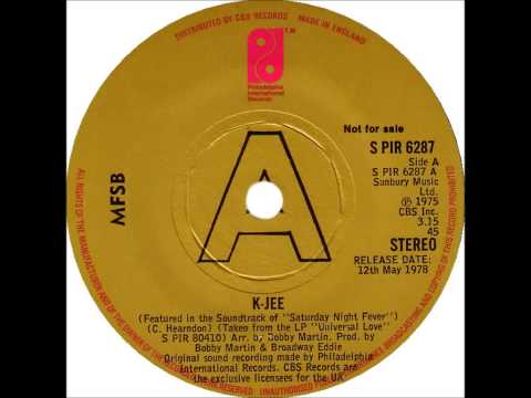 MFSB - K. Jee (Dj ''S'' Rework)