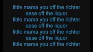 11-Timbaland -ease off the liquor lyrics
