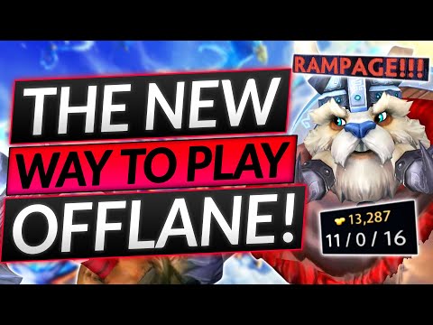 NEW DISTURBING OFFLANE META - Why TUSK is CRUSHING ANY HERO - Dota 2 Guide