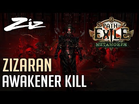 Path of Exile - Zizaran's First Awakener on SSFHC