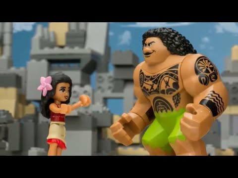 “Moana” Movie as Told by LEGO - LEGO Disney Princess - Mini-Movie. Puzzles 🧩 Animated