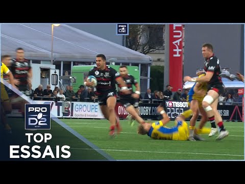 TOP Essais de la J02 – PRO D2 – Saison 2024-2025