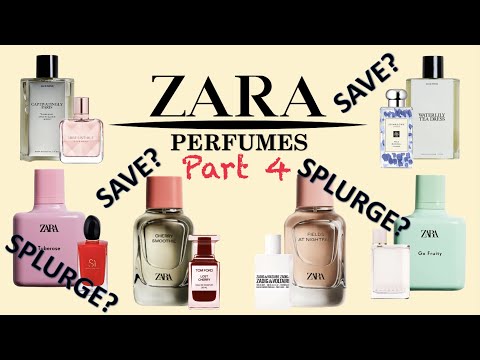 ZARA Perfumes – Part 4 | Affordable DUPES of Popular Fragrances | with PRICE COMPARISON |Eau de Jane