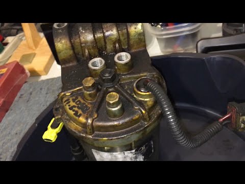 How to Replace the Leaking Fuel Filter Heater O-Ring in a 1999 Dodge Ram 2500 Diesel. HNBR upgrade.