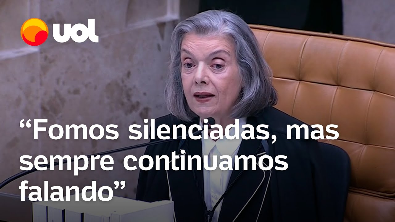 Cármen Lúcia, única mulher no STF: ‘Fomos silenciadas, mas sempre continuamos falando’; veja íntegra