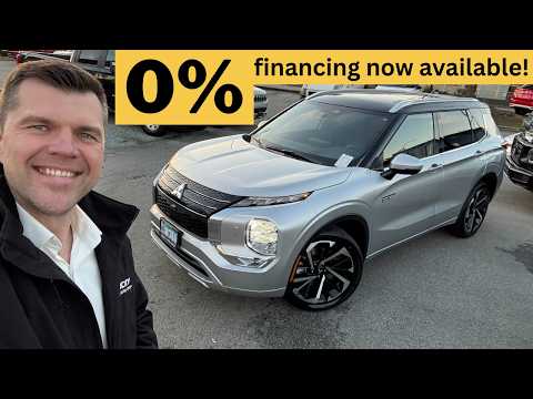 0% financing! 2025 Outlander PHEV Mitsubishi!