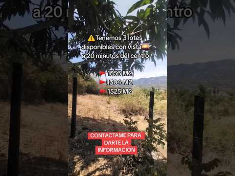 ❌LOTES VIA SAN JOAQUIN /LA MESA CUNDI.✔️ 1.353 M2 TEL. 3053833034