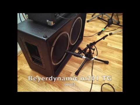 Dynamic guitar mics shootout - Shure, Beyerdynamic, Sennheiser,  TC Helicon