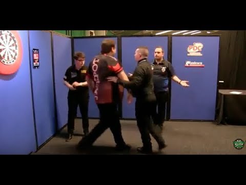 Adrian Lewis SUSPENDED After Tempers Flare at UK Open Darts Qualifier!