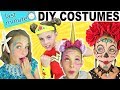 Last Minute DIY Halloween Costumes | Mermaid Unicorn Wonder Woman | Kids Cooking and Crafts