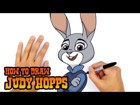 How to Draw Judy Hopps | Zootopia