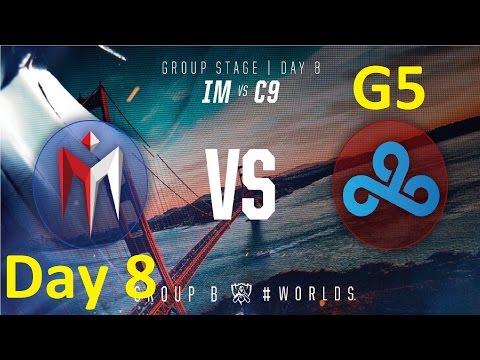 IM vs C9 Game 2 Highlights - 2016 Worlds Group Stage - Day 8