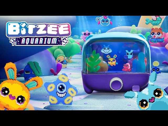 Интерактивная игрушка с виртуальными цифровыми героями Bitzee - Аквариум