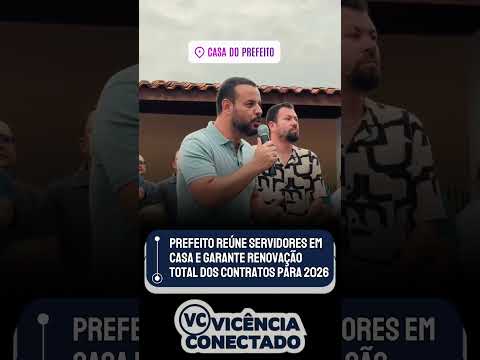 Prefeito garante todos contratados em 2026 #Penalva #HenriqueGuerra #politics #noticias #conectado