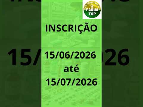 Concurso Prefeitura de Paracatu/MG - Farmacêutico (CR).