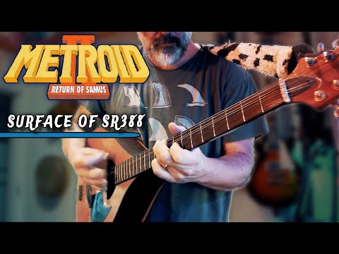 Metroid 2 - Surface of SR388 cover by @banjoguyollie