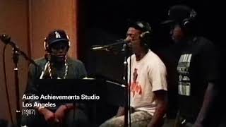 Unseen Footage N.W.A Recording "Fuck Tha Police" in the studio 1987