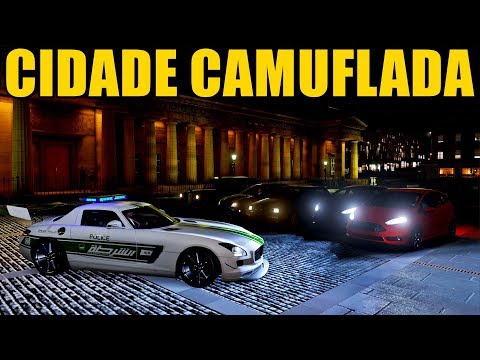 CIDADE CAMUFLADA DE MERCEDES SLS AMG - PARTE1 - FORZA HORIZON 4 - GAMEPLAY