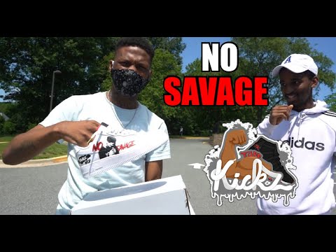 NoSavage x TuffKickz - Link up @Shotby23