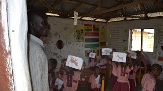 preview picture of video 'Dagmar at the GUNJUR Upper Basic School, GAMBIA'
