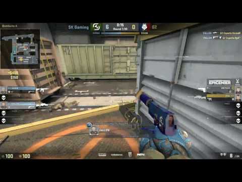 CS:GO Fallen insane 4k SK vs G2 EPICENTER: Moscow
