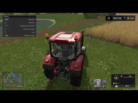 Farming Simulator 17  ep 3  'Dexter the cat looks at Sosnovka map'