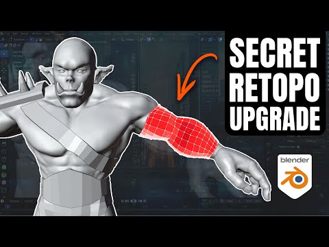 Blender Made Retopology 10x Easier & Forgot to Mention it!