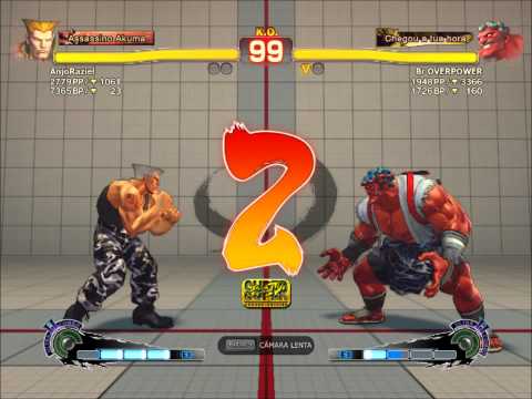 AnjoRaziel (Guile) vs OVERPOWER (Hakan) - SSF4AE PC