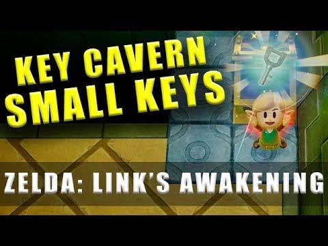 The Legend of Zelda Link's Awakening Switch Key Cavern small keys