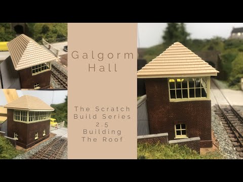 Building A OO Gauge Model Railway: The Scratch Build Series 2.5 - Building The Roof