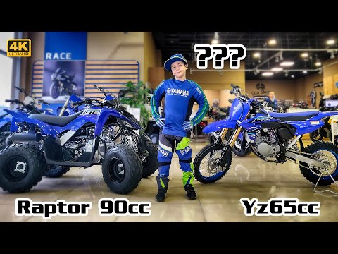 Moto Yamaha Yz65  vs Quad Kids Raptor90 ? What did you buy TimaKuleshov ?
