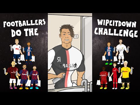 💦Football Wipe It Down Challenge💦 (Feat Ronaldo Messi + TikTok Compilation) Frontmen Season 1.12