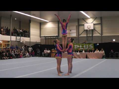 RGV Ruurlo Acrogym - WG-C (Dyn): Lauren, Floor & Tara - PW2-CD - 04-02-2017 te Wapenveld