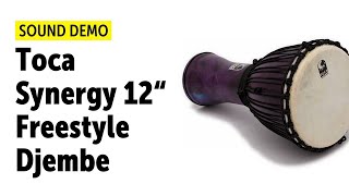 Video thumbnail for Toca | 12" Synergy Freestyle Djembe | Sound Demo (no talking) by Drums Bonedo