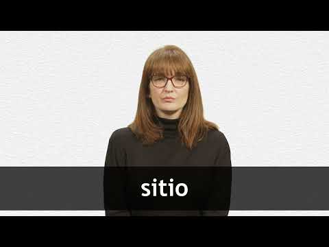 How to pronounce SITIO in European Spanish