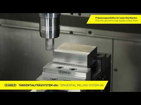Frässystem 406 mit Wiper-Geometrie / Milling System 406 with Wiper Geometry
