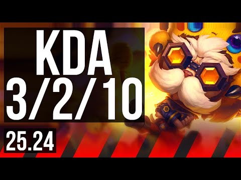 HEIMERDINGER vs YASUO (TOP) | 3/2/10 | KR Master | 25.24