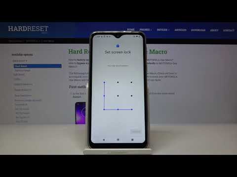 How to Change Lock Method on MOTOROLA One Macro – Set New Screen Lock Method