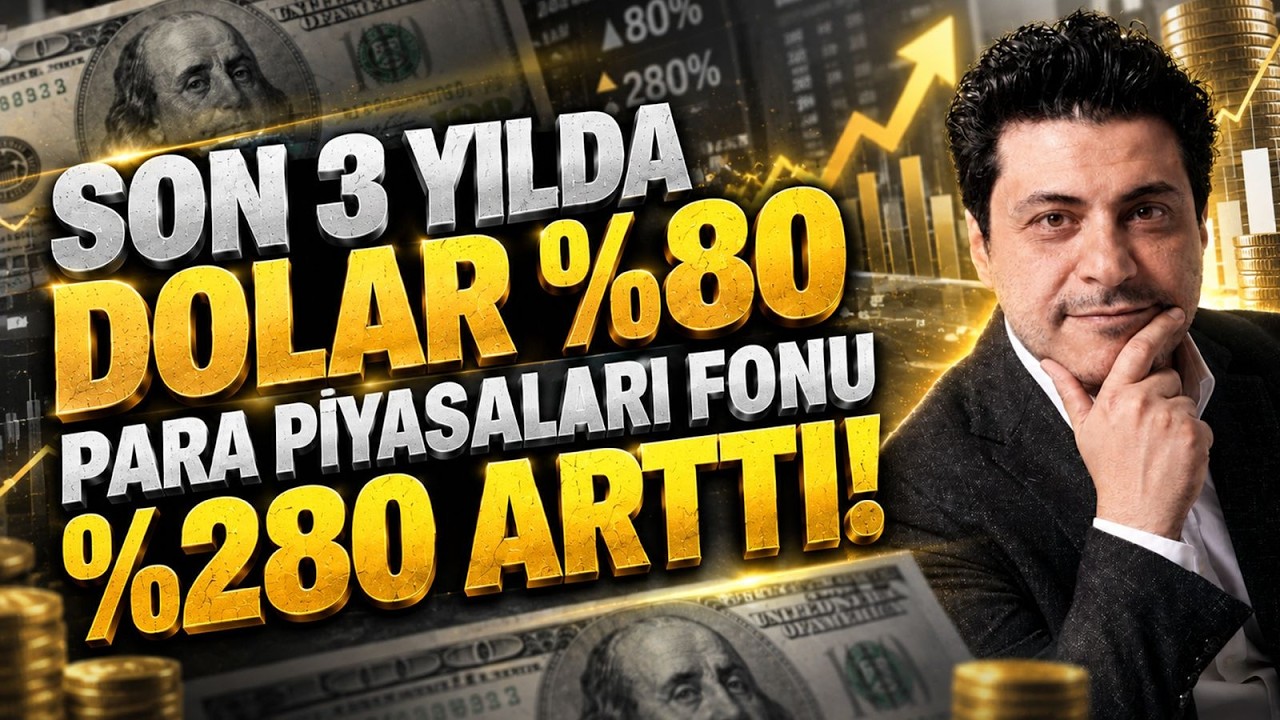 SON 3 YILDA DOLAR %80 PARA PİYASALARI FONU İSE %280 ARTTI! | Mert Başaran