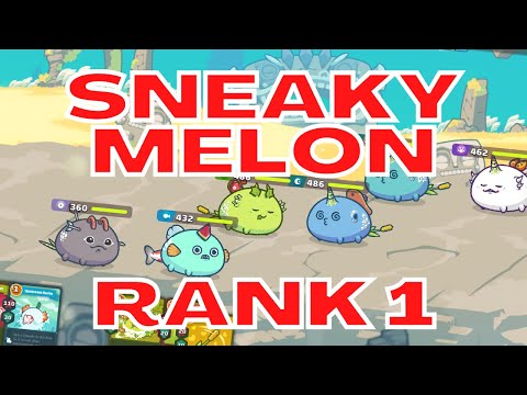 Rank 1 2772 MMR Plant Watermelon Aqua Backdoor God Mech | Season 21 | Axie Infinity