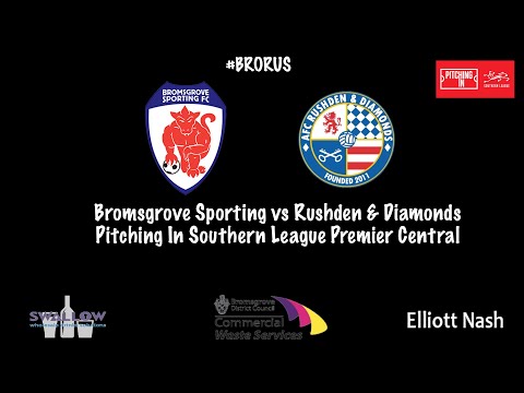 HIGHLIGHTS & INTERVIEW: Bromsgrove Sporting 1 - 1 Rushden & Diamonds