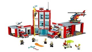 LEGO City Fire Пожарная станция (60110) - відео 1